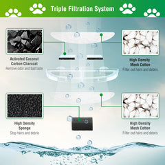 ZEKIRY cotton mesh layers trap hair and debris effectively