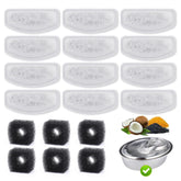 ZEKIRY D60 filter pack keeps fountain water clean for pets
