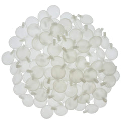 Zelerdo 100-pack 35mm squeakers closeup for easy toy repairs and DIY projects.