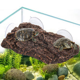 ZENFUN plataforma de toma de sol para tortugas, descanso seguro junto al agua.