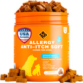 ZENO Dog Allergy Chews packaging hero emphasizes a trusted allergy relief option for dogs.