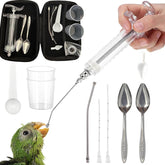 Zephyriel baby bird feeding syringe set focus: 50ml syringe for precise portion control