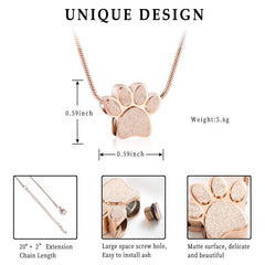 zeqingjw dog ashes pendant urn, secure keepsake for a loyal companion.