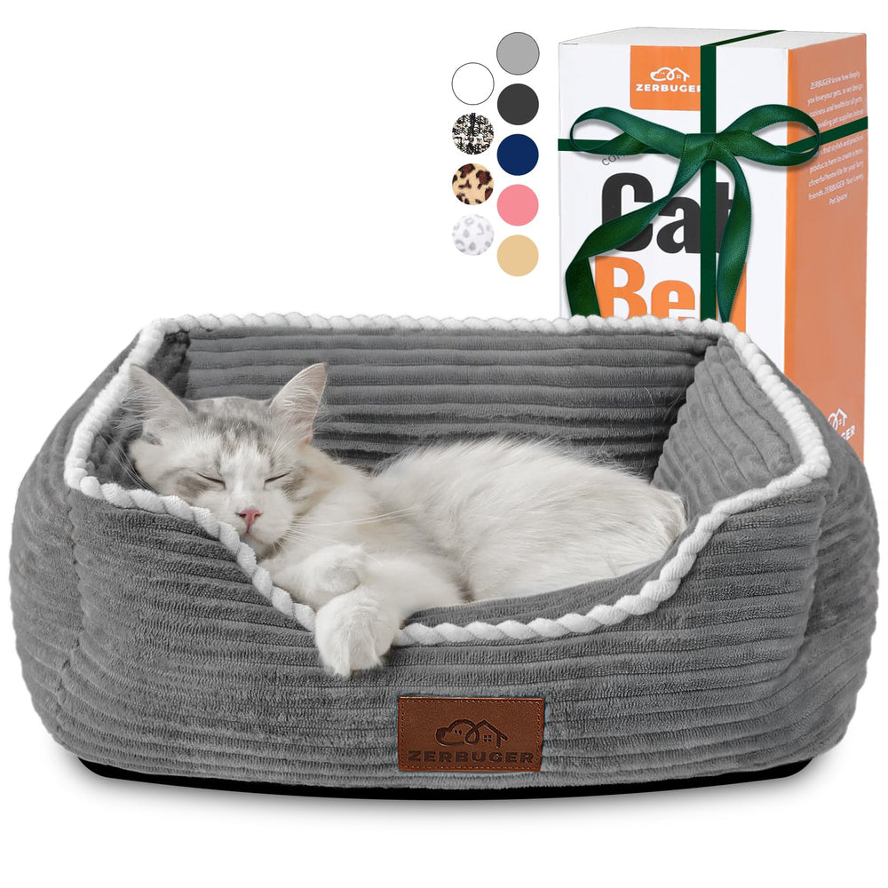 Zerbuger cat-dog-bed soft-fluffy surface for cozy naps.
