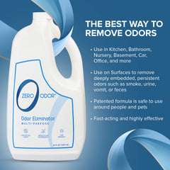 Zero Odor office deodorizer for workspace and desk area.