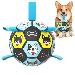 ZestPulse 6-inch dog ball full view for interactive outdoor fetch with medium and large dogs