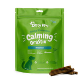 Zesty Paws OraStix package-front for calming dogs during stress events