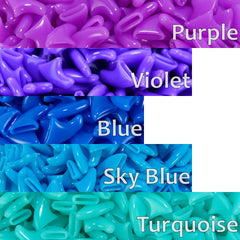 ZETPO cat nail caps packaging showing adhesive and applicator set