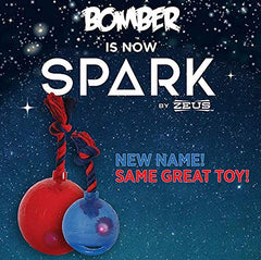 ZEUS Spark LED toy enables easy retrieval during fetch and night play.