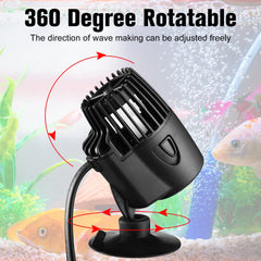 Zhengmy submersible powerhead installed for improved oxygenation