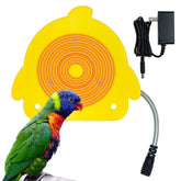 ZHEQOGZH bird cage heater front view boosts cozy warmth for small birds.