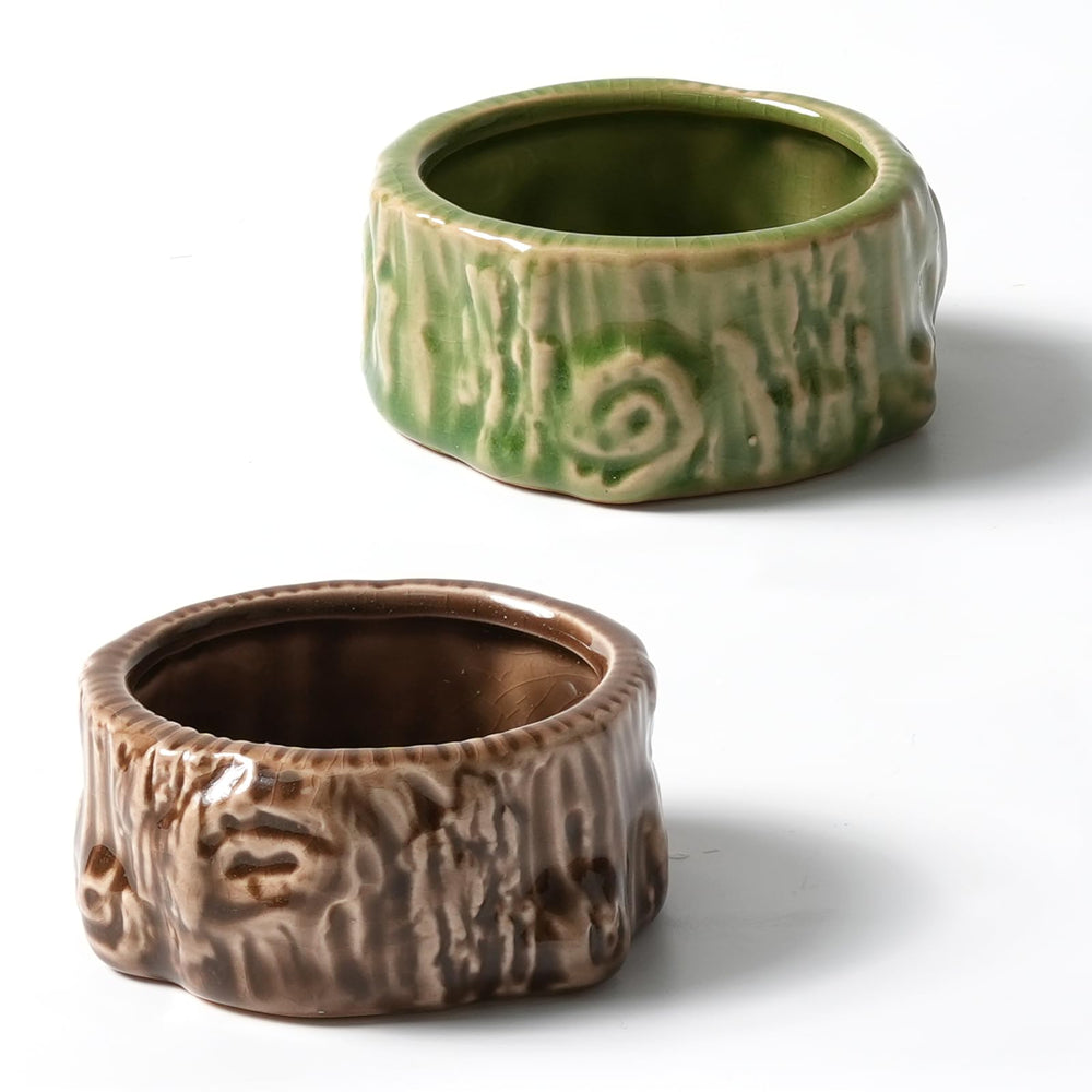 Zhilishu tree-shaped hamster bowl for decorative feeding and play