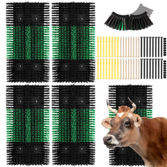 Zhuo·LeLe XL livestock brush extended area supports efficient grooming and itch relief.