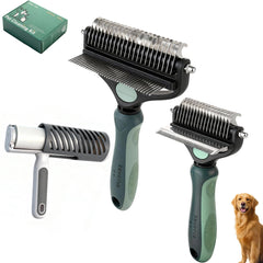 Zhuoyue ZX 3pcs dog brushes set detangles knots for smoother grooming