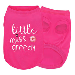 ZIAGAOP pink cotton dog shirt back view ideal for stylish seasonal layering
