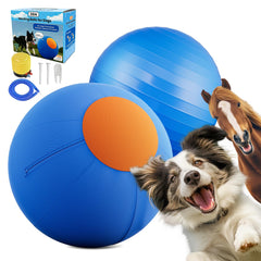 ZIDA herding ball 18inch exterior cover for quick cleanup.