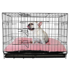Zihapgpzp pink dog bed indoors-outdoors usage for versatile lounging.