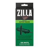 Zilla Aquatic Reptile Heater inside terrarium maintains warm, stable conditions.