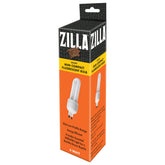 Zilla Mini Compact Desert Bulbs Desert-1: UVB/UVA lighting for reptile basking in a compact fixture.