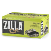 Zilla Pet Terrarium Rock Lair side entrance enables easy entry and improved airflow for reptiles
