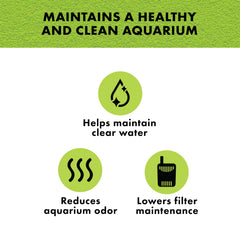 Zilla Turtle PURE sludge-odor reduction keeps turtle tank smelling fresher.
