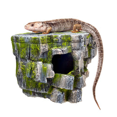 Zilla Vertical Decor Rock Cave texture resembles natural rock for realistic terrariums