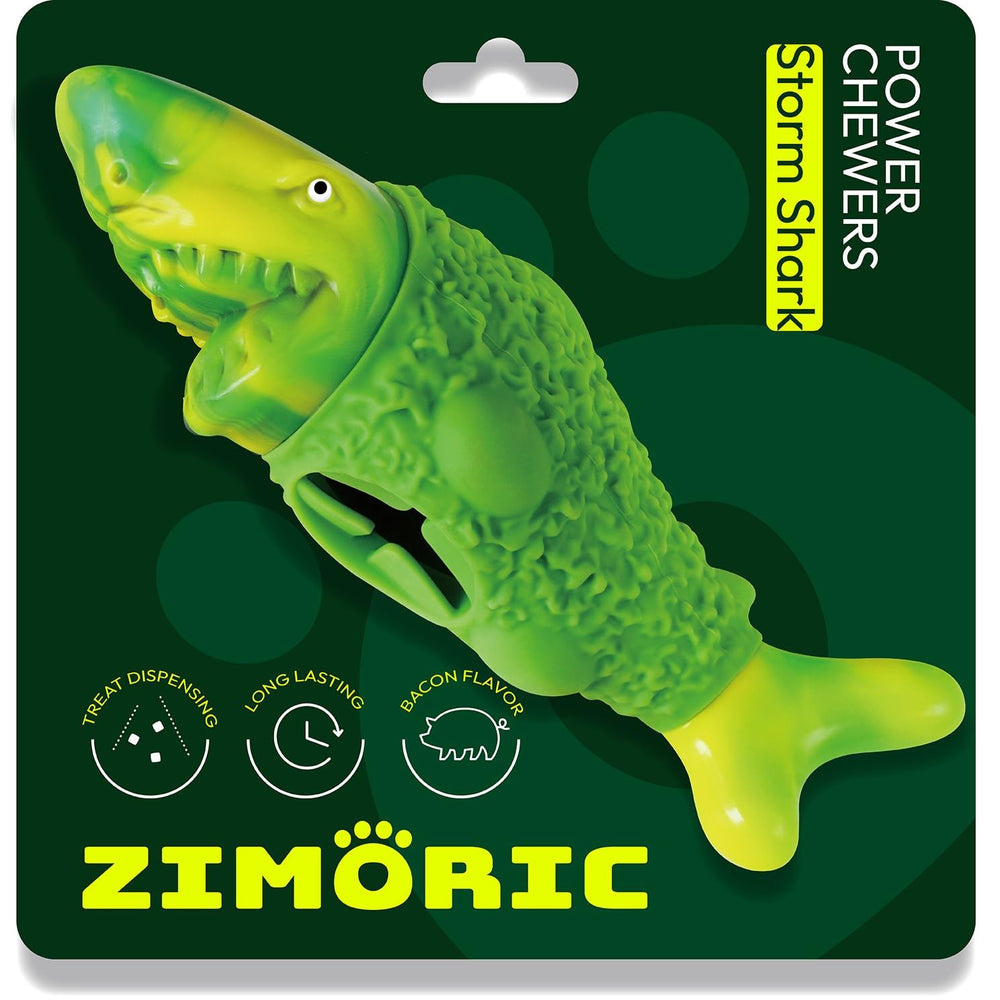 Zimoric Tough Dog Chew Toy shark-durable rubber for powerful jaws and long sessions