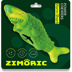 Zimoric Tough Dog Chew Toy shark-durable rubber for powerful jaws and long sessions