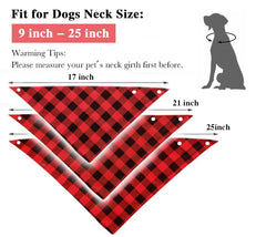 ZIRVYIR dog bandana soft cotton fabric emphasizes comfort and breathability for all-day wear