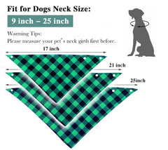 ZIRVYIR small to large dog bandana available in vibrant colors for daily outings