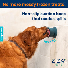 ZIZA Pets PUPCUP fillable-and-freezable design eases refilling and cleaning