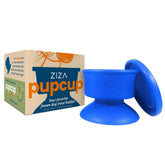 ZIZA Pets PUPCUP freeze-toy with suction base for stable licking play