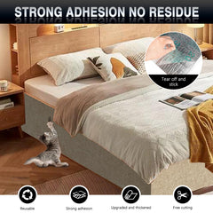 ZLAFM cat scratch mat covers up to 78.7 inches of space