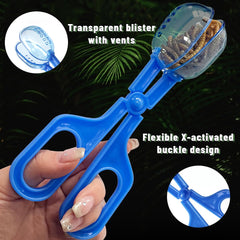 ZLY reptile feeding clamp black demonstrates hygienic, non-contact feeding