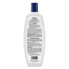 Zodiac Oatmeal Conditioning Shampoo lathering dog coat shows rich cleansing effect