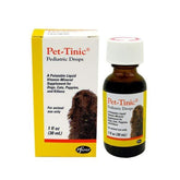 Zoetis Pet-Tinic Pediatric Drops bottle for easy supplementation.