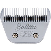 ZOLITTA 4FW wide blade close-up for precise grooming with durable high-carbon steel