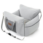 ZOMISIA dog car seat front view promotes secure, comfortable rides.