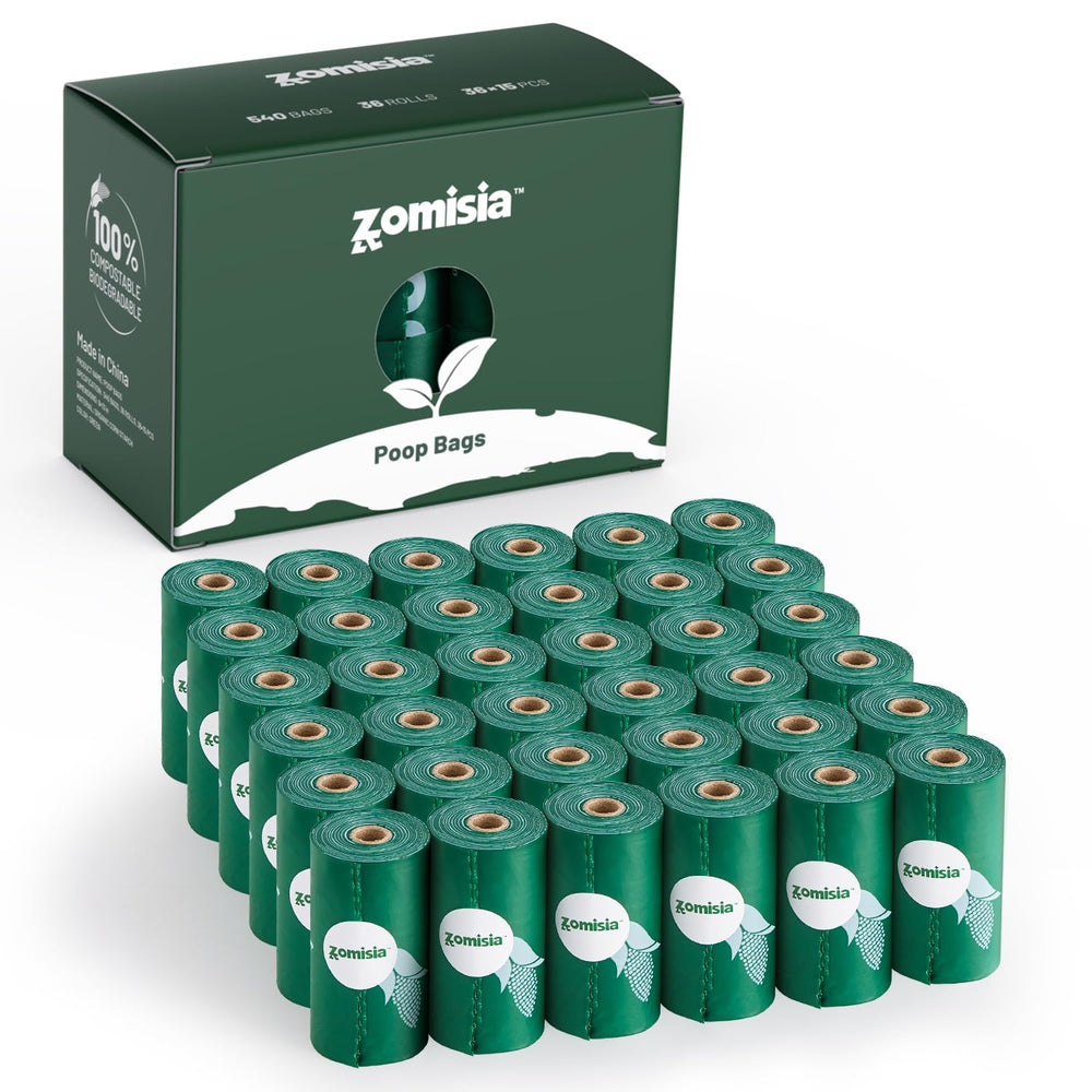 ZOMISIA unscented bag rolls for mess-free dog walks