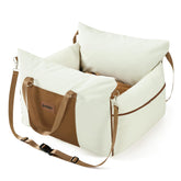 ZOMISIA dog car seat waterproof cover shows durable fabric for mess-free journeys.