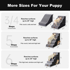 ZOMISIA Dog Ramp 2in-1 zipper-connection highlights flexible assembly