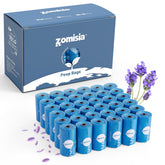 ZOMISIA lavender-scented bags with dispenser for odor control on walks