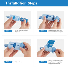 ZOMISIA seven-roll bundle designed for convenient everyday walks.