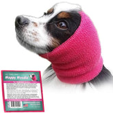 ZONI PETS Happy Hoodie closeup shows a calming wrap for anxious pets.