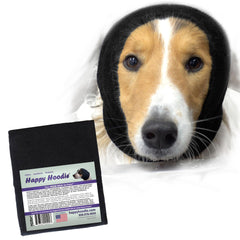 ZONI PETS Happy Hoodie grooming tool calms dogs during grooming sessions.