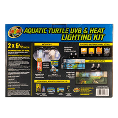 Zoo Med 100W Power Sun UV lamp provides UVB for activity and shell health.