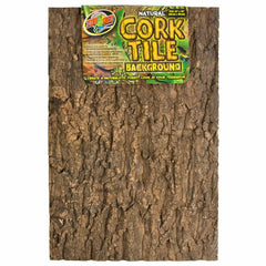 Zoo Med natural cork background 12x18 adds a natural backdrop for terrariums and easy setup.