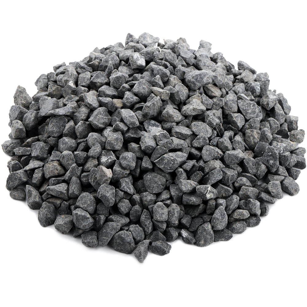 ZOOFOX 10lb decorative small rocks closeup highlighting natural color for durable home decor