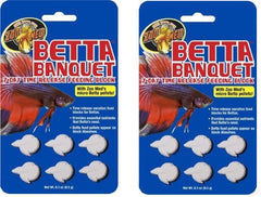 Zoo Med Betta Banquet Blocks pack offers time-release feeding for Bettas