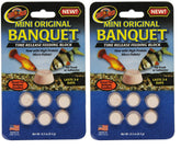 Zoo Med mini banquet block feeders card-collection: efficient feeding for small aquarium fish